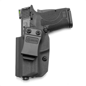GRIT-IWB-SW-SHLDEZ9-L GRITR Left Handed Inside Waist Band Kydex Holster Compatible with Smith & Wesson SHIELD EZ 9/380 - LEFT HANDED